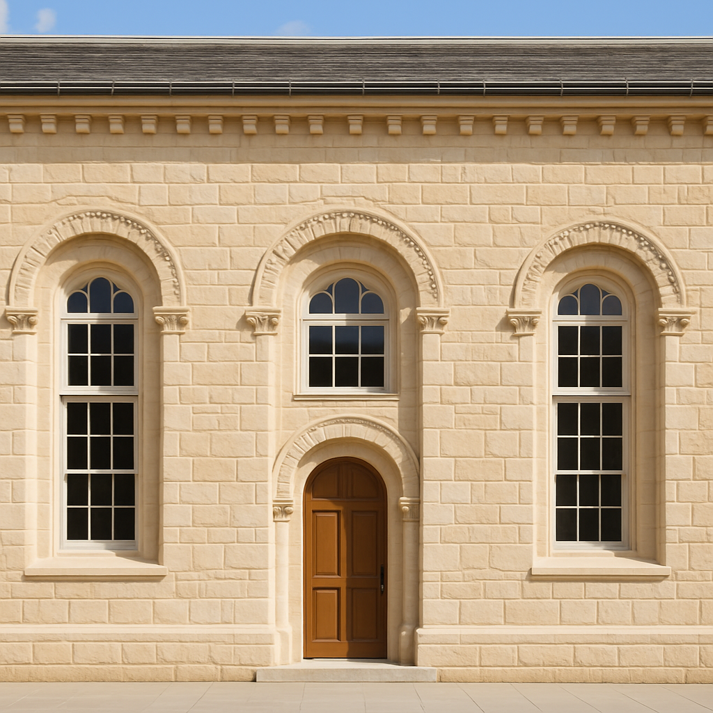 Après — Façade d'immeuble — Calvados